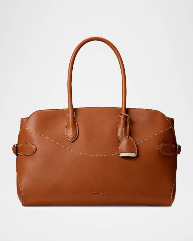 The Ralph Leather Satchel Crossbody Bag